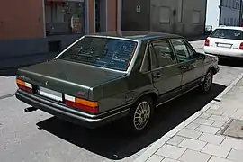 Audi 200 C2 5E Vue de derrière