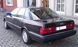 Audi 200 20V de 3/4 arrière