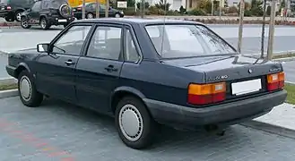 Audi 80, vue arrière (1984–1986)