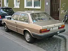 Face arrière de l'Audi 80 B2 Phase 1 à 2 portes