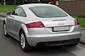 Audi TT coupé, vue arrière