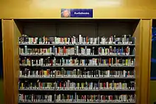  Livres audios dans une bibliothèque