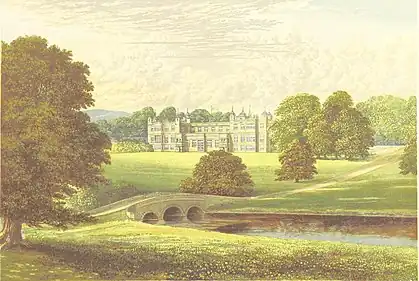 Audley End en 1880