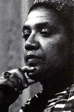 Audre Lorde, écrivaine et militante pour les droits civiques et le féminisme.