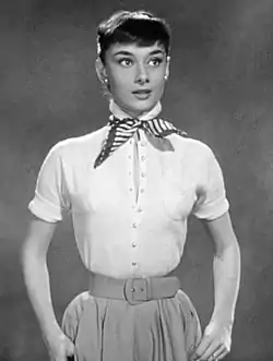 Audrey Hepburn dans Vacances romaines (1953), Oscar des meilleurs costumes en 1954