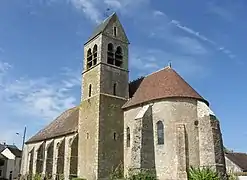 L'église Saint-Martin.