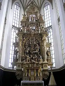 Autel de Johannes Degler dans la basilique Saint-Ulrich-et-Sainte-Afre, 1604-07