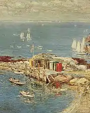 Childe Hassam, August Afternoon, Appledore, 1900.