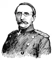 Général Karl von Goeben, commandant la 8e armée prussienne.