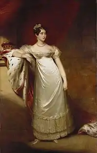 Description de l'image Augusta, Duchess of Cambridge - Beechey 1818.jpg.