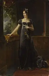 La vice-reine Auguste-Amélie d'Italie vers 1820 par Joseph Karl Stieler