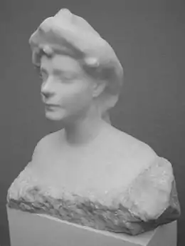 Rodin, Buste de Madame von Nostitz (1907).