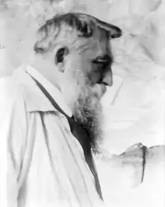 Auguste Rodin, par Gertrude Käsebier (1905).