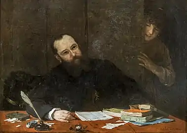 Portrait d'Armand Silvestre (1884), musée des Augustins de Toulouse.