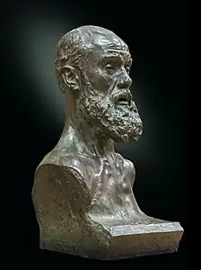 Auguste Rodin, Jean-Paul Laurens (1882), Toulouse, musée des Augustins.