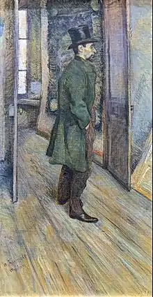 Henri de Toulouse-Lautrec, Portrait de François Gauzi.