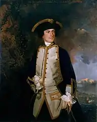 Commodore the Honourable August Keppel, (Reynolds's first portrait of Keppel), 1749