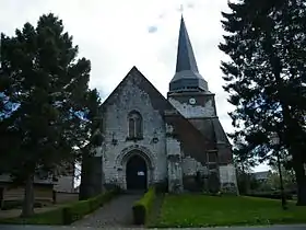 L'entrée de l'église.