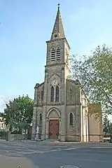 Église Saint-Aubin d'Aumes.