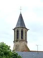 Le clocher octogonal.