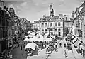 Auray : la Place de la Mairie en 1925.