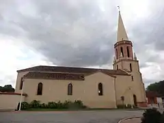 L'église vue du nord.