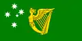 Drapeau des Australiens originaires d'Irlande. Irlando-Australiens