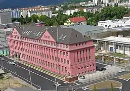 Bâtiment principal du musée, à Graz.