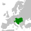 L'Empire austro-hongrois en 1913.