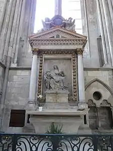 Photo de l'autel et du retable, 1644