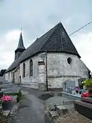 Chevet de l'église Saint-Jean-Baptiste.