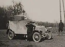 Auto-canon Peugeot 1915