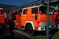 Ancienne auto-échelle des pompiers d'Aarschot sur châssis Magirus-Deutz.