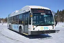 Nova LFS HEV de la Société de transport de Sherbrooke
