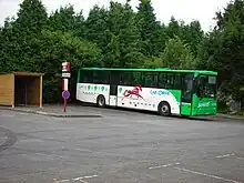 Un bus du réseau interurbain de l'Orne