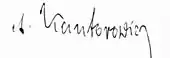 Signature de Alfred Kantorowicz