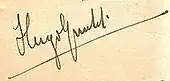 signature de Hugo Gunckel Lüer