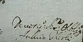 signature de Fulvio Gherli