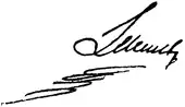 signature de Joachim Lelewel