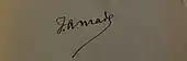 signature de Jean Amade