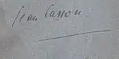 Signature de Jean Cassou