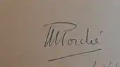 signature de Wladimir Porché