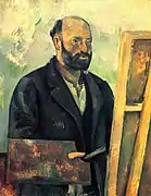 Autoportrait à la palette1890Collection E. G. Bührle