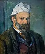 Autoportrait au turban blanc (1881-1882), Neue Pinakothek