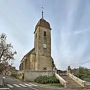 L'église Sainte-Cécile.