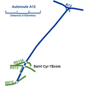 Carte de la route.