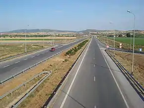 Autoroute tunisienne A3 reliant Tunis à Béja.