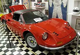 Dino 206 GT (1965) et Dino 246 GT/GTS (1969)