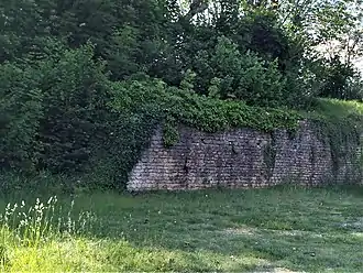 Mur de terrasse antique