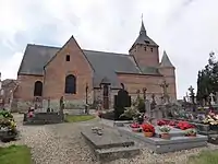 L'église vue du nord.